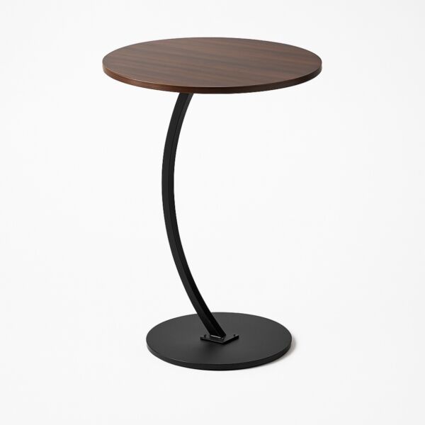 طاولة جانبية كارلي - بني غامق