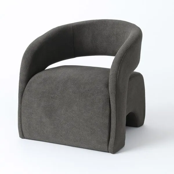 كرسي مفرد اريا - رمادي