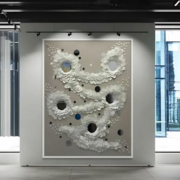 لوحة جبسية مبتكرة ميرفت