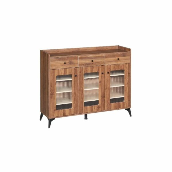 خزانة جانبية 3 باب اوبرا - بني