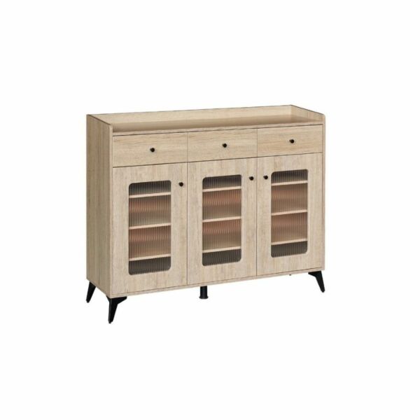 خزانة جانبية 3 باب 120سم اوبرا - خشبي