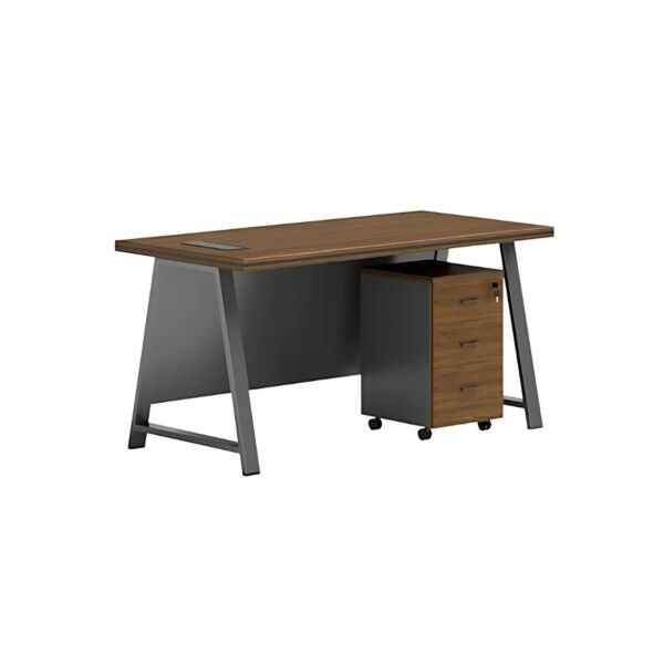 طاولة مكتب 140 سم تشونسو - رمادي