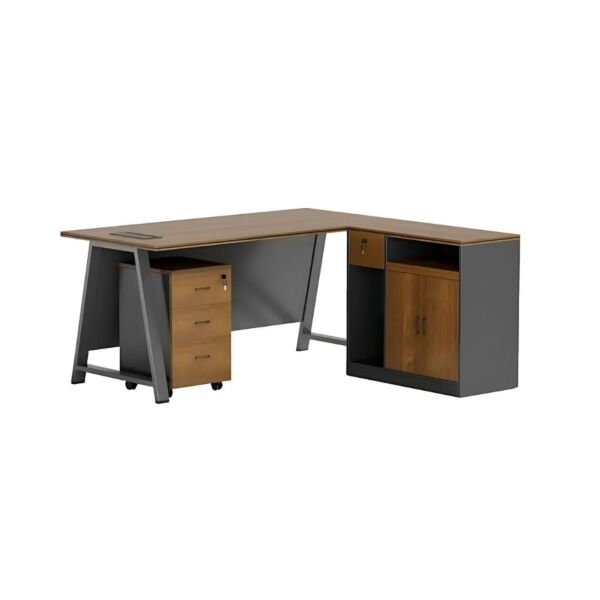 طاولة مكتب 160سم تشونسو - رمادي