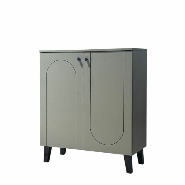 خزانة أحذية 2 باب بيرجو - اخضر