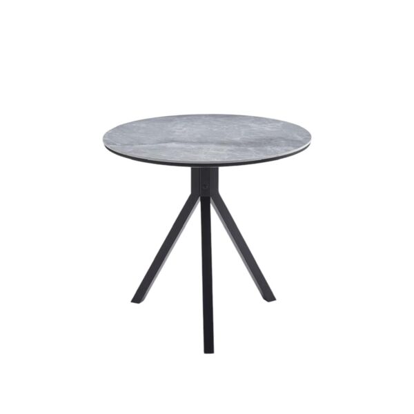 طاولة طعام سيراميك ل 4 اشخاص سيفدا - رمادي