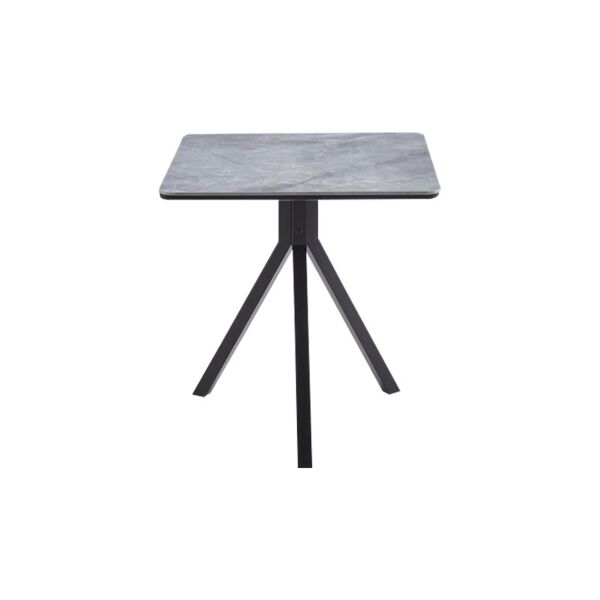 طاولة طعام سيراميك ل 4 اشخاص سيفدال - رمادي