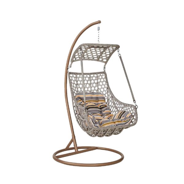 ارجوحة مقعد واحد رمادي