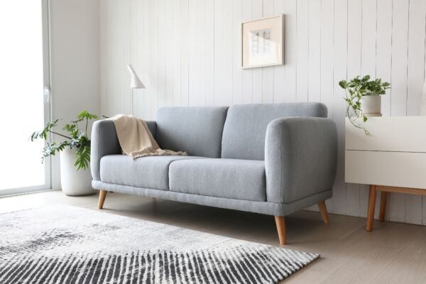 كنب ثلاثي ريست كاوتش - أزرق فاتح