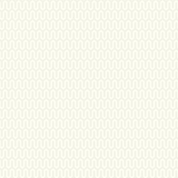 ورق جدران بتصاميم متعرجة - ابيض