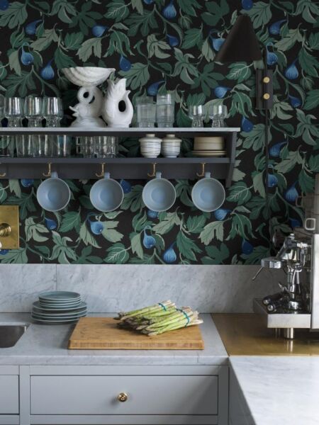 ورق جدران سويدش ديزاينرز - اسود