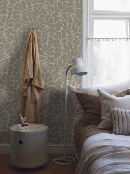 ورق جدران سويدس جرايس - بيج فاتح