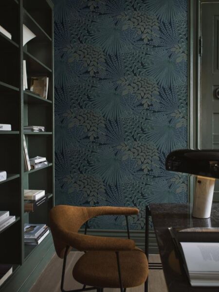 ورق جدران تريجرِد - ازرق غامق