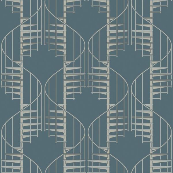 ورق جدران تريجرِد - ازرق غامق