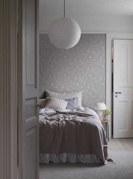 ورق جدران التقاليد الخالدة مينو - رمادي