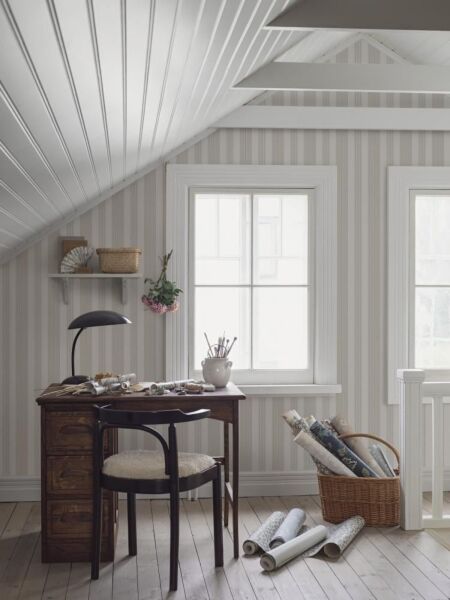 ورق جدران تايم ليس تراديشينال - رمادي