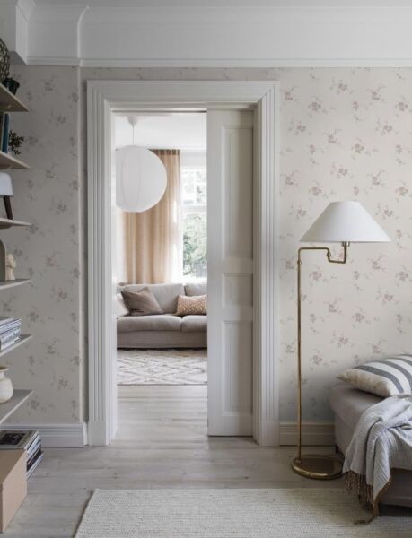 ورق جدران منقوش تايملس تراديشنز - بيج فاتح