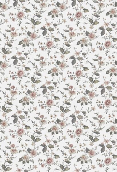 ورق جدران حديقة كوخ - متعدد الالوان وابيض