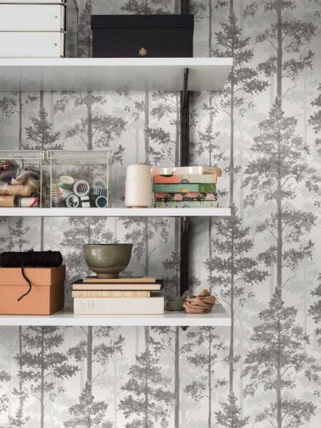 ورق جدران بوروسان هيم - اسود