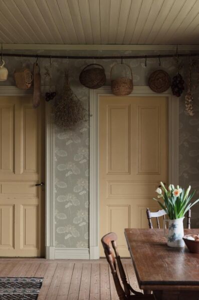 ورق جدران آلا تايدرز هوس جاكلين - رمادي فاتح