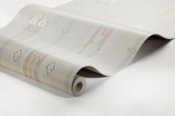 ورق جدران ألا تايدرز هاوس أدريان - رمادي فاتح