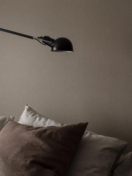 ورق جدران من بجمنت - بني داكن