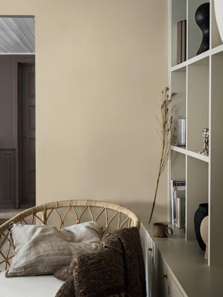 ورق جدران لينِن - اصفر