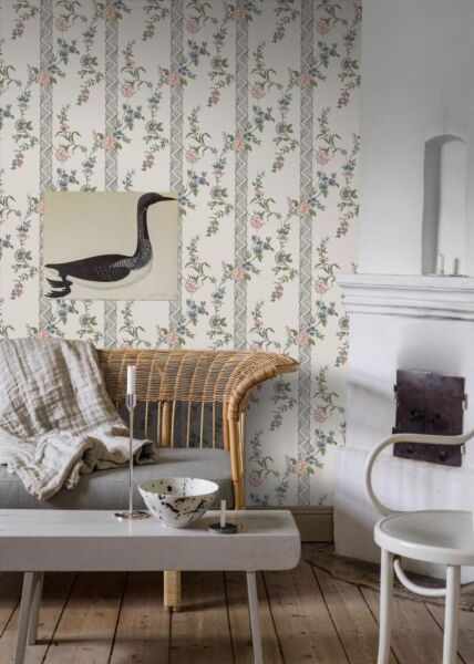 ورق جدران آنو جورجينا - ابيض