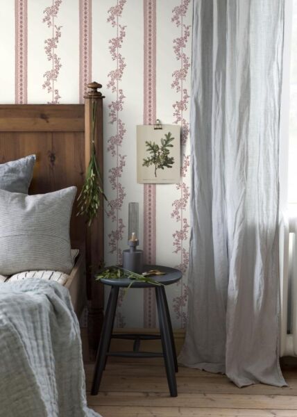 ورق جدران آنو فابري - ابيض