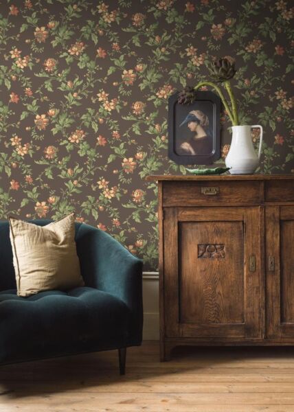 ورق جدران آنو - اسود