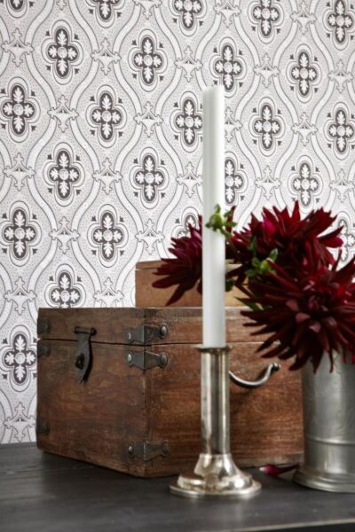 ورق جدران آنو - ابيض