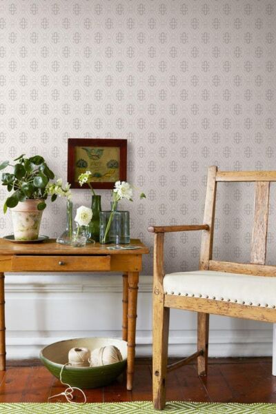 ورق جدران آنو دومير - ابيض