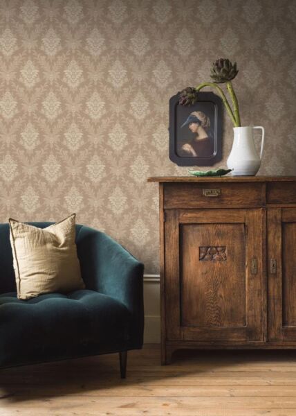 ورق جدران آنو سيلفا - بني