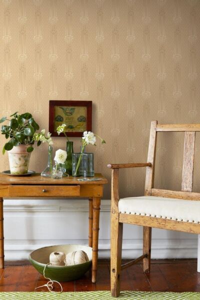 ورق جدران آنو كارول - اصفر