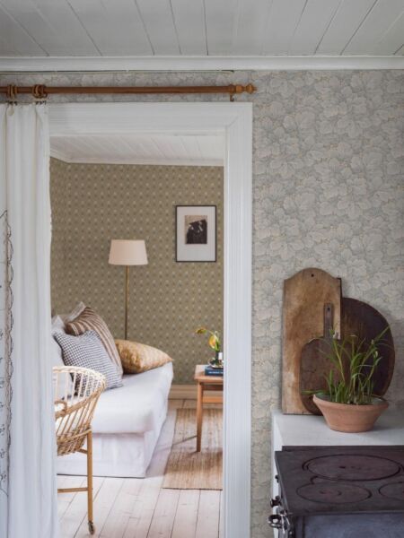 ورق جدران آنو - رمادي فاتح