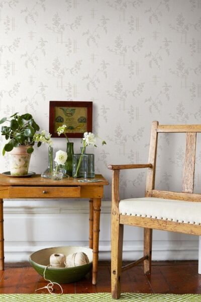 ورق جدران آنو دومينيك - ابيض