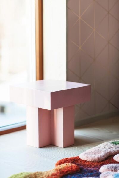 ورق جدران سنتريم - وردي