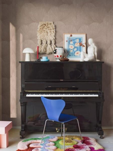 ورق جدران - وردي