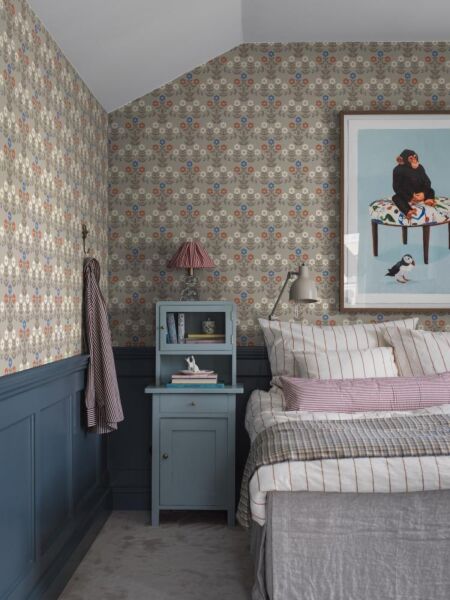 ورق جدران نمط زهور من نيو هيرتيج - متعدد الالوان