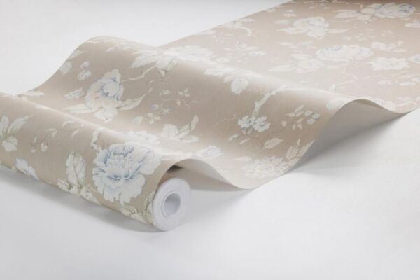 ورق جدران منقوش نيو هرتج - بيج فاتح