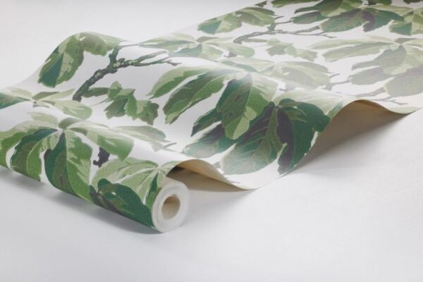 ورق جدران منقوش نيو هيرتيج - أخضر فاتح