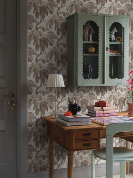 ورق جدران منقوش نيو هيرتيج - بيج