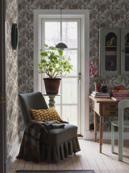 ورق جدران منقوش نيو هيرتيج - بيج