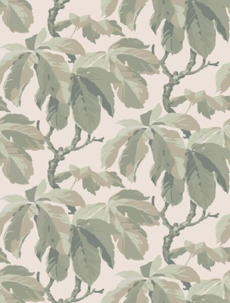 ورق جدران منقوش نيو هيرتيج - أخضر