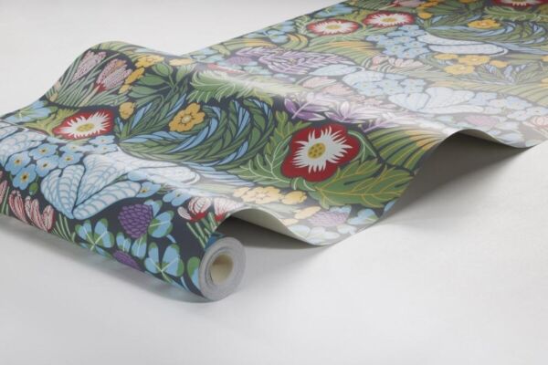 ورق جدران منقوش جاردينيا - متعدد الالوان