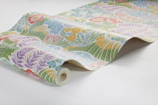 ورق جدران منقوش فلوريا - متعدد الالوان