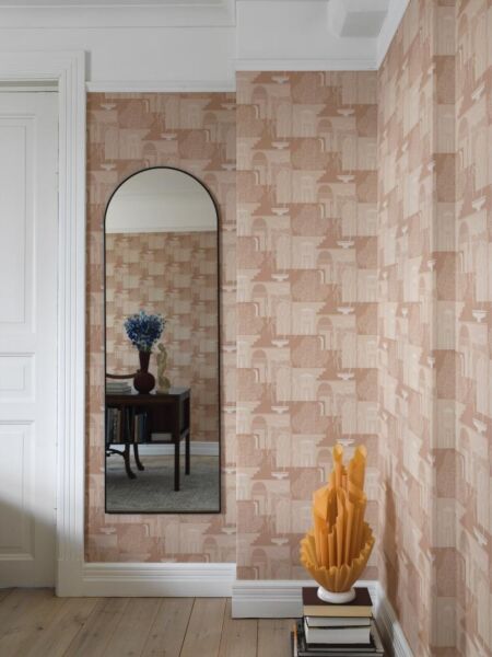 ورق جدران سويديش غريس - وردي