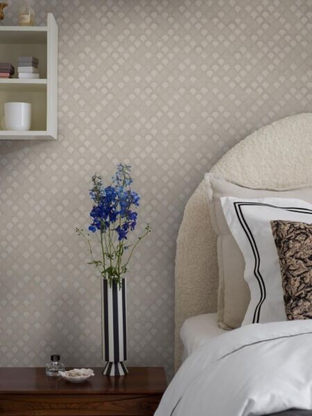 ورق جدران سويدش غريس - بيج