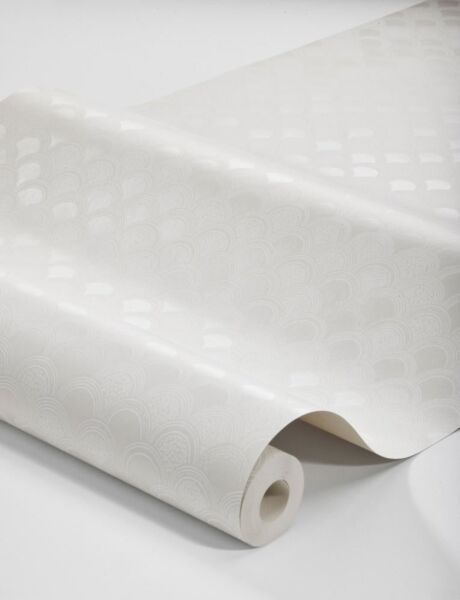 ورق جدران سويديش غرايس - ابيض