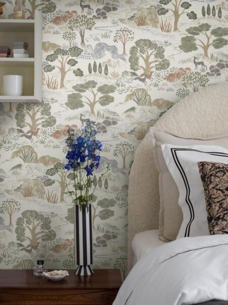 ورق جدران سويدش غريس - متعدد الالوان