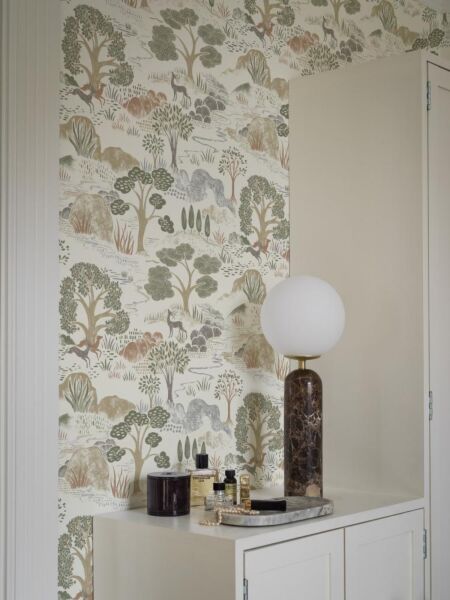 ورق جدران سويدش غريس - متعدد الالوان